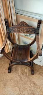 oude houten stoel, Antiek en Kunst, Ophalen of Verzenden