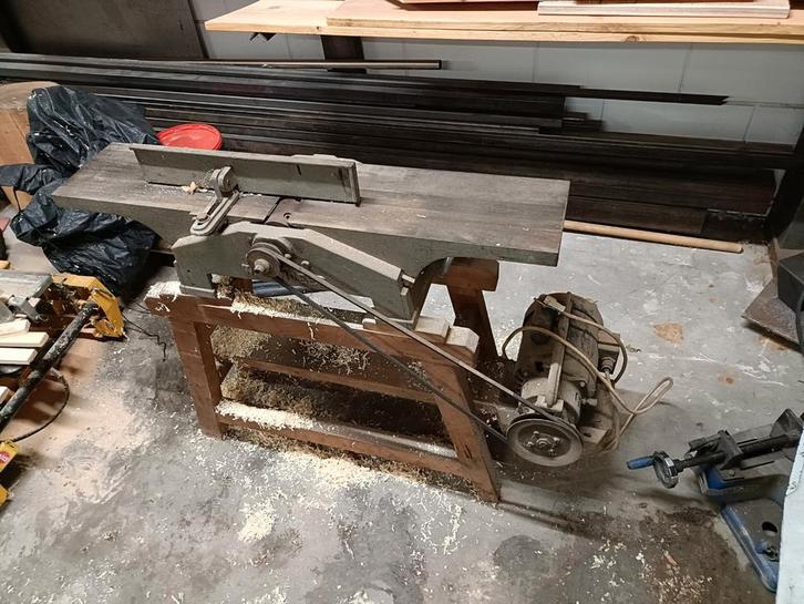 Schaafbank 230V - Houtbewerkingsmachine, Doe-het-zelf en Verbouw, Schaafmachines, Gebruikt, Elektrisch, Ophalen of Verzenden