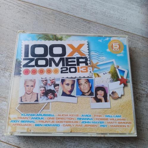 100x zomerhits 2013 5 dubbel cd, Cd's en Dvd's, Cd's | Pop, Zo goed als nieuw, 2000 tot heden, Ophalen of Verzenden