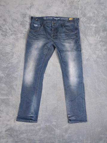 PME Legend Broek Skyhawk W40 L34 Blauw Slim Fit Pall Mall beschikbaar voor biedingen