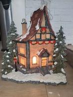 mooi groot kersthuis net verlichting, Diversen, Kerst, Ophalen of Verzenden