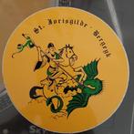 Vintage sticker Sint Jorisgilde Bergeyk schuttersvereniging, Verzamelen, Stickers, Ophalen of Verzenden, Zo goed als nieuw