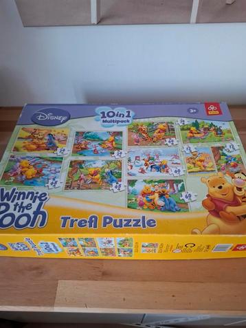 Disney Winnie de Poeh Puzzels - 10 in 1 beschikbaar voor biedingen