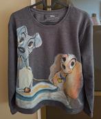 Disney sweartshirt Lady en de Vagebond Disneyland Parijs, Ophalen of Verzenden, Overige figuren, Gebruikt, Kleding of Textiel