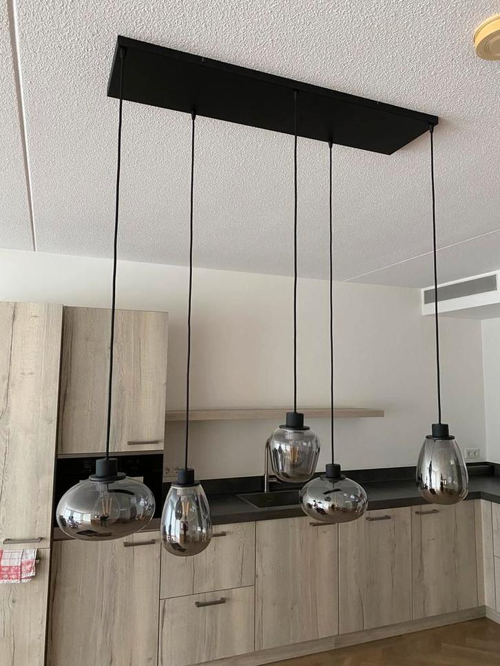 Hanglamp eettafel, Huis en Inrichting, Lampen | Hanglampen, Zo goed als nieuw, 75 cm of meer, Ophalen