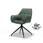 Armstoel Romeo M4 draaivoet stof aurora hunter | Webshop, Huis en Inrichting, Stoelen, Modern design, Overige kleuren, Nieuw, Ophalen of Verzenden