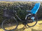 Cortina Common damesfiets 57cm met kratje zwart, Versnellingen, 56 cm of meer, Zo goed als nieuw, Ophalen