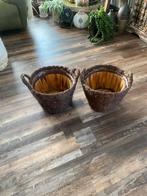 2x Mooie Bloempot - 33cm, Gebruikt, Minder dan 30 cm, Minder dan 60 cm, Rond