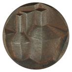 Penning VPK 1971 Friedrich Wevers : Hoekig en Rond, Verzenden, Overige materialen, Nederland