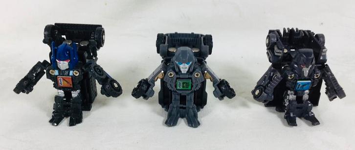 3 Transformers bot shots Tomy 2011 Hasbro, Verzamelen, Transformers, Zo goed als nieuw, Overige generaties, Overige rassen, Verzenden