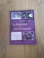 De Letteren als Wetenschappen - Thijs Pollmann, Ophalen of Verzenden, Gelezen, Thijs Pollmann, Geesteswetenschap