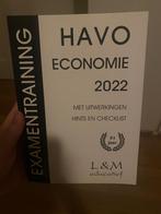 Havo Economie 2022 Examentrainingboekje, Ophalen of Verzenden, Nieuw, Economie en Marketing