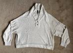 10DAYS Shawl Collar Sweater - Soft White Melee, Ophalen of Verzenden, Zo goed als nieuw, Maat 36 (S), Overige kleuren