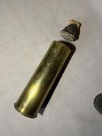 wo1 - Britse 18 Pounder schrapnell 1917 compleet - LEEG, Ophalen of Verzenden, Landmacht, Engeland, Hulzen of Bodemvondsten