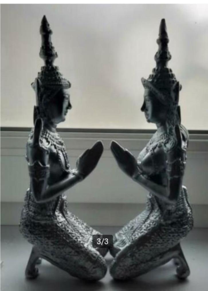 Boeddha,Buddha,Teppanom,Thai Tempelwachters,Thailand,nieuw,,, Huis en Inrichting, Woonaccessoires | Boeddhabeelden, Nieuw, Ophalen