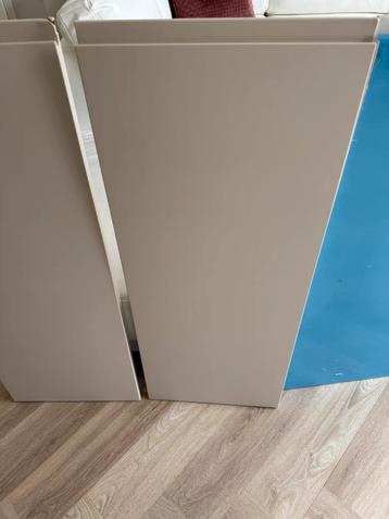Voxtorp ikea keukendeuren 40 x 100 cm mat beige
