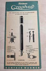 360) ORIGINELE RECLAME PELIKAN GRAPHOS, Ophalen of Verzenden, Gebruikt, Overige typen, Overige merken