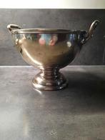 Vintage Zilveren Fruitschaal met Handvatten, Ophalen of Verzenden