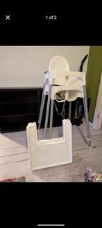 Twee IKEA baby chairs and trays, ANTILOP  hoge kinderstoel m, Ophalen, Zo goed als nieuw, Overige typen