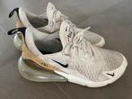 Nike Air Max 270 wit-goud, maat 40, Gedragen, Ophalen of Verzenden, Wit, Nike Air Max