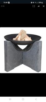 Esschert Design vuurschaal op granito voet, Tuin en Terras, Vuurschalen, Ophalen of Verzenden, Zo goed als nieuw