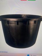 Grote zwarte kuip - bad, vijver, etc. - 140cm, Ophalen of Verzenden, Gebruikt, Kunststof