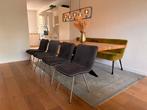 4 Goossens Eetkamerstoelen, Huis en Inrichting, Ophalen of Verzenden, Zo goed als nieuw, Vier, Stof