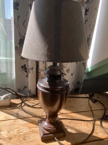 Te koop: 2 metalen tafellampen beschikbaar voor biedingen