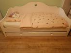 Bedbank 'Sweetheart' met lade. Lucevi Amori, Ophalen, 85 tot 100 cm, Zo goed als nieuw, Matras