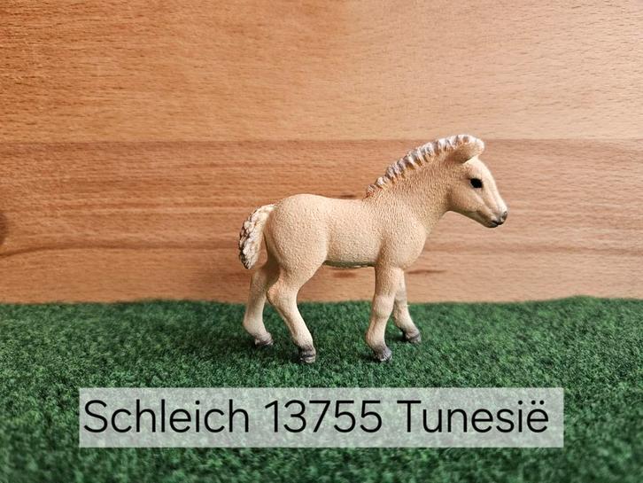 Schleich 13755 Fjord veulen uit 2014, Verzamelen, Dierenverzamelingen, Zo goed als nieuw, Beeldje of Figuurtje, Paard, Ophalen of Verzenden