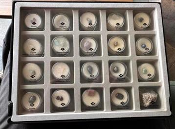 Zeldzame Edelstenen & Mineralen Set - Compleet & Mint! beschikbaar voor biedingen