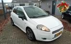 Fiat Punto 1.4 16V Turbo 3DR 2009 Wit PANORAMADAK!! AIRCO!!, Auto's, Voorwielaandrijving, Zwart, 4 cilinders, Electronic Stability Program (ESP)