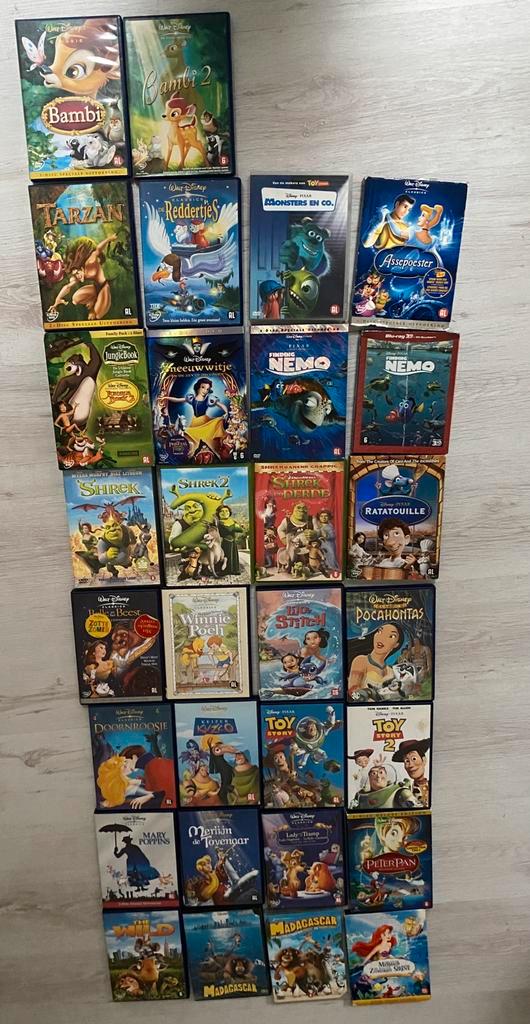 Disney dvd’s voor de liefhebber., Cd's en Dvd's, VHS | Kinderen en Jeugd, Zo goed als nieuw, Alle leeftijden, Ophalen of Verzenden