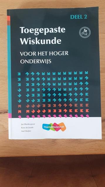 Toegepaste Wiskunde Deel 2 - Hoger Onderwijs beschikbaar voor biedingen