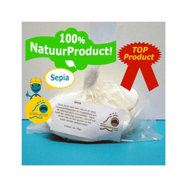 Sepia voor Schildpadden (Natuurproduct boordevol Kalk), Dieren en Toebehoren, Reptielen en Amfibieën | Toebehoren, Nieuw, Overige typen