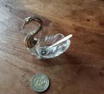 zout bakje zwaan cristal  ( zilver - verzilverd ), Antiek en Kunst, Ophalen of Verzenden