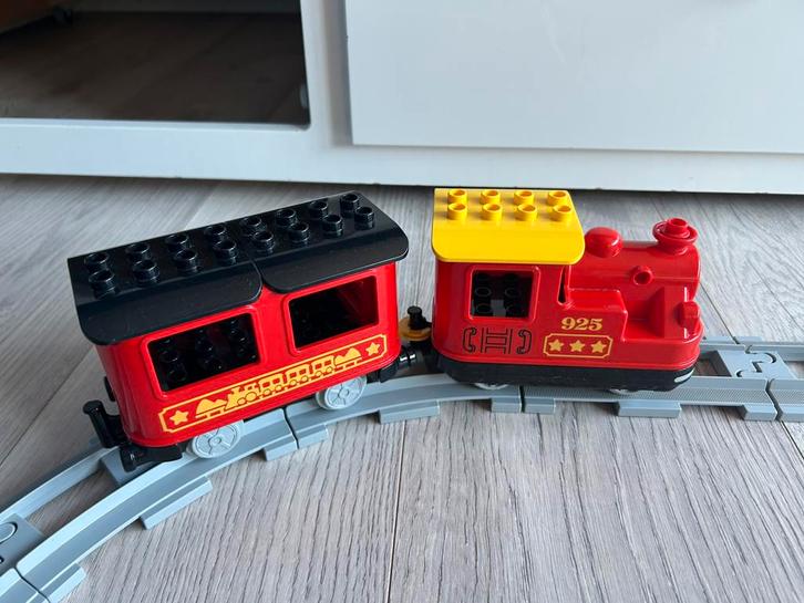 Treinset duplo, Kinderen en Baby's, Speelgoed | Duplo en Lego, Zo goed als nieuw, Duplo, Ophalen