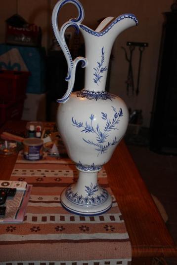 Grote (59cm) Delfts blauwe vaas.                       {101} beschikbaar voor biedingen