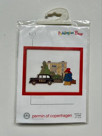 Permin Paddington Bear borduurpakket taxi NIEUW beschikbaar voor biedingen