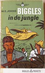 W.E. Johns - Biggles in de jungle (driehoek reeks), Boeken, Avontuur en Actie, Gelezen, Ophalen of Verzenden