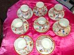 Vintage Japanse kopjes en schotels (8 stuks), Huis en Inrichting, Keuken | Servies, Gebruikt, Ophalen of Verzenden, Overige stijlen