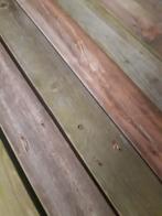 Partij gebruikte lariks planken 20 mm dik, 11,7 cm breed, Tuin en Terras, Palen, Balken en Planken, Ophalen, Gebruikt, 250 cm of meer