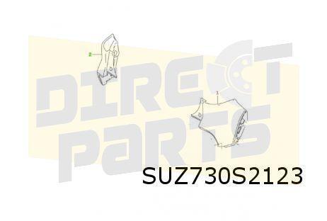 Suzuki S-Cross (1/22-) (JY / AKK) achterbumperhoek Links Ori, Auto-onderdelen, Carrosserie en Plaatwerk, Bumper, Suzuki, Achter