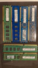 6 stuks ddr3 2GB modules, Desktop, Gebruikt, DDR3, Ophalen