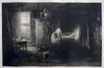 Photogravure fotogravure naar "Alleen op de wereld", Ophalen