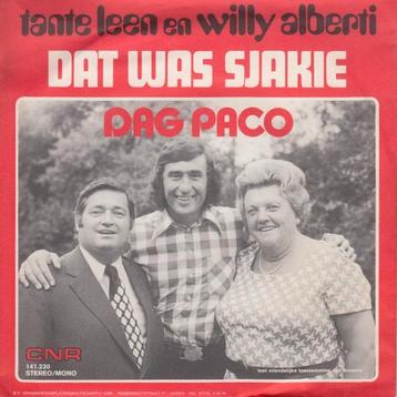 Tante Leen & Willy Alberti - Dat Was Sjakie / Dag Paco beschikbaar voor biedingen