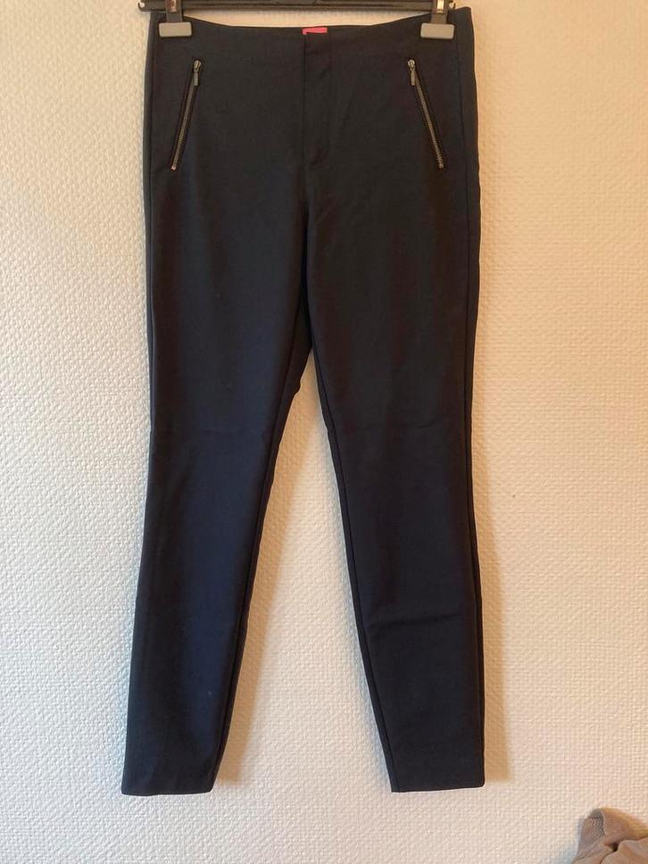 KYRA&KO Donkerblauwe Broek Maat 40, Kleding | Dames, Broeken en Pantalons, Zo goed als nieuw, Maat 38/40 (M), Blauw, Lang, Verzenden