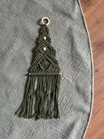 Groene Macrame Kerstboom - Handgemaakt, Ophalen of Verzenden, Nieuw