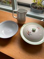 Vintage Melkkan, Schaal & Kom - Brocante Stijl, Gebruikt, Overige typen, Ophalen of Verzenden, Overige stijlen
