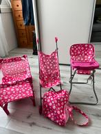 Poppenset (bedje, kinderwagen, stoel en tasje), Ophalen